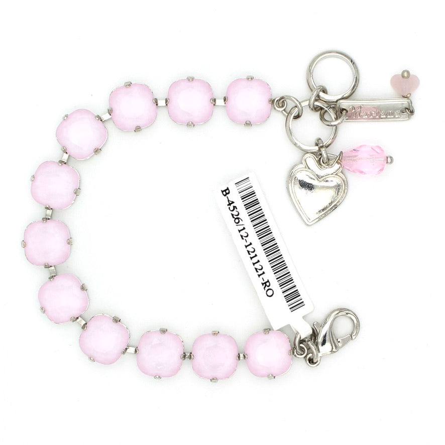 Sunkissed Rose Lovable 10MM Crystal Bracelet - MaryTyke's