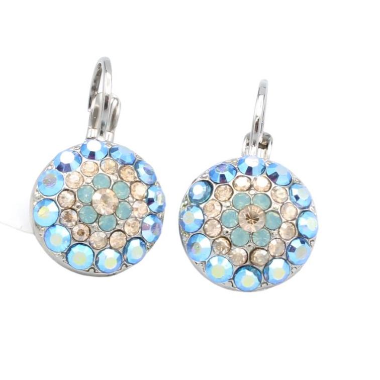 Fairytale Collection Round Pave' Earrings