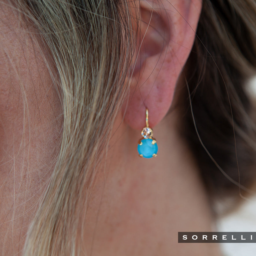 South Pacific Medium Round Earrings In Gold By Sorrelli