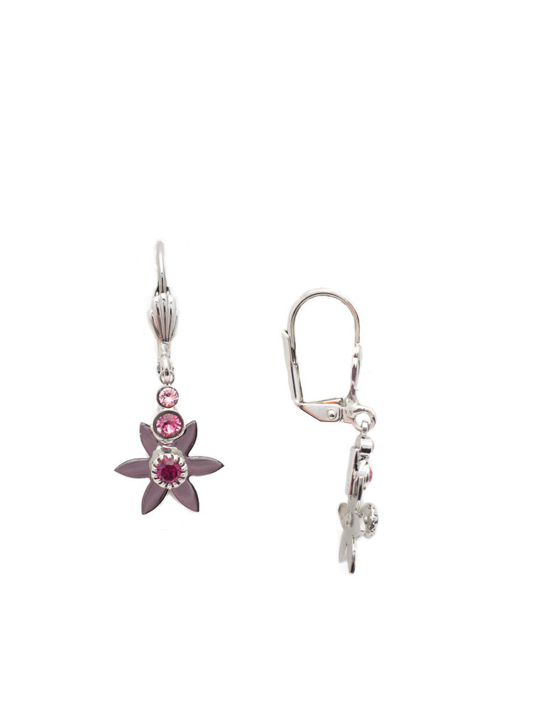 Sweetheart Earrings in Palladium by Sorrelli