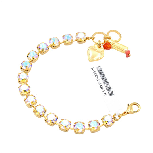 Hyacinth AB Medium Everyday Bracelet in Yellow Gold