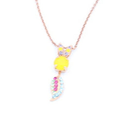 Cuba Collection Pendant Necklace in Rose Gold