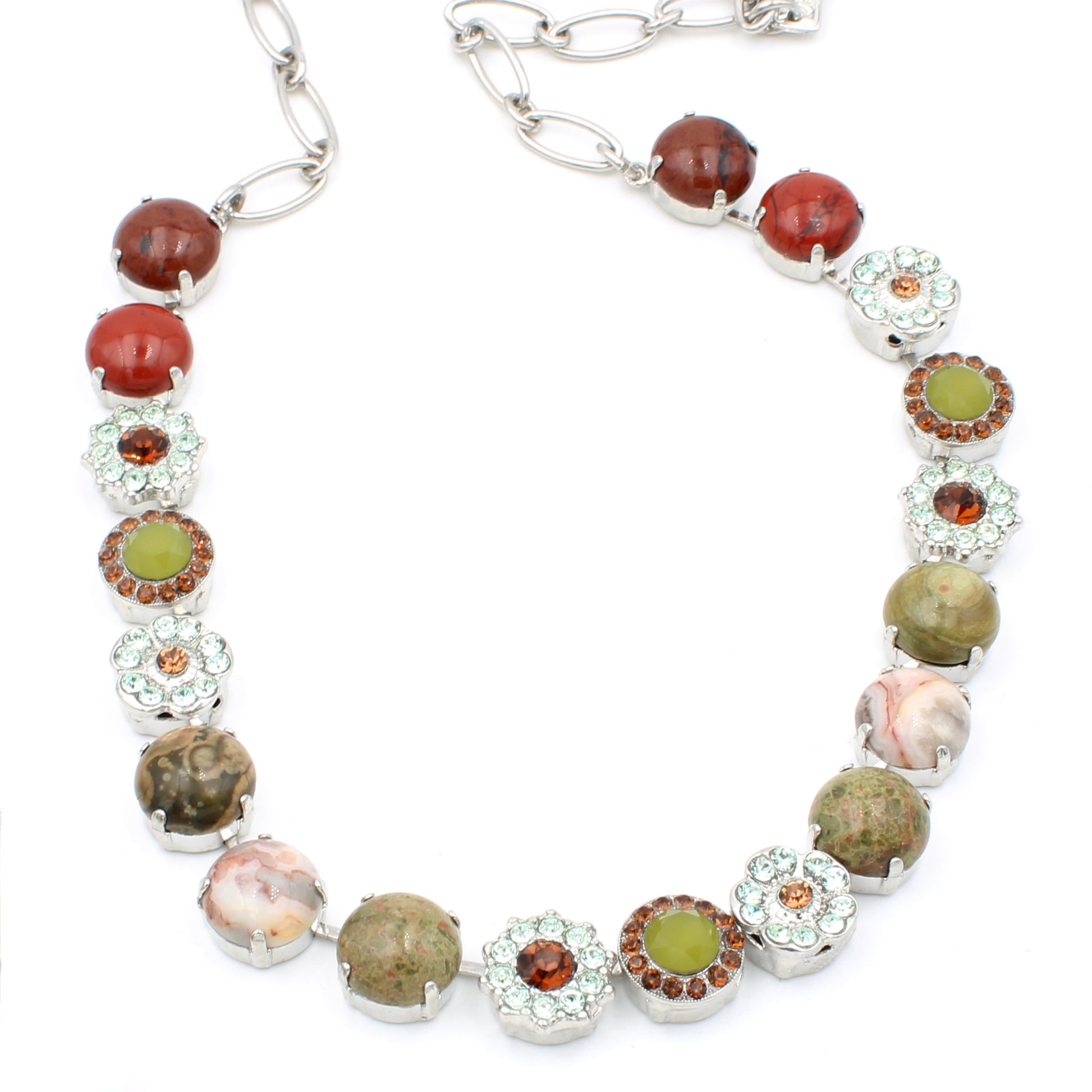 Terra Large Rosette Necklace - MaryTyke's