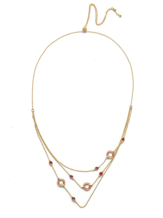 Radiant Rows Necklace in Island Sun by Sorrelli