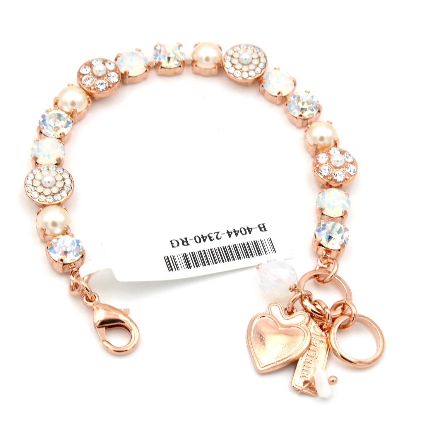 Bermuda Collection Must Have Pave' Bracelet in Rose Gold