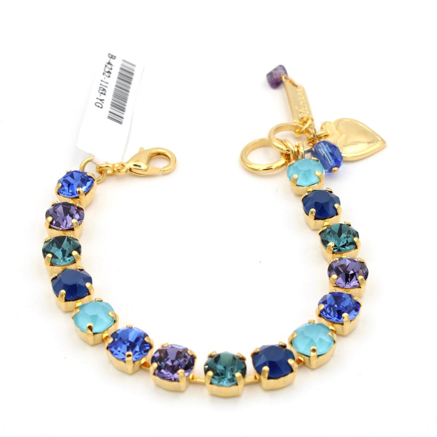 Electric Blue Collection Must Have Everyday Bracelet in Yellow Gold - MaryTyke's