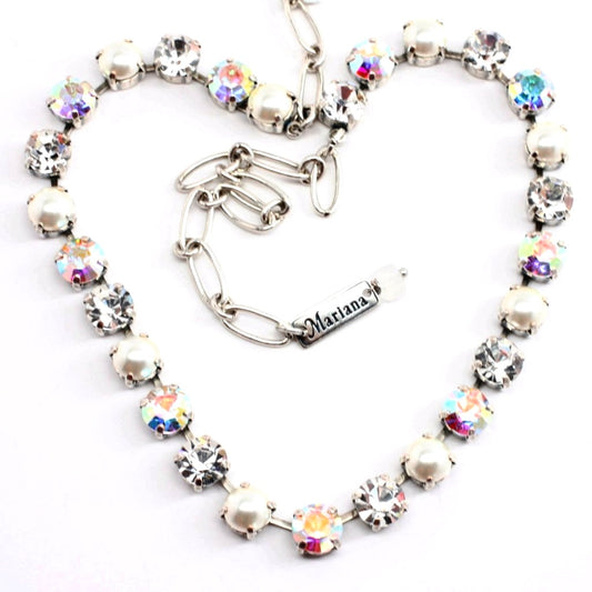 Crystal Pearls Must Have Everyday Necklace - MaryTyke's