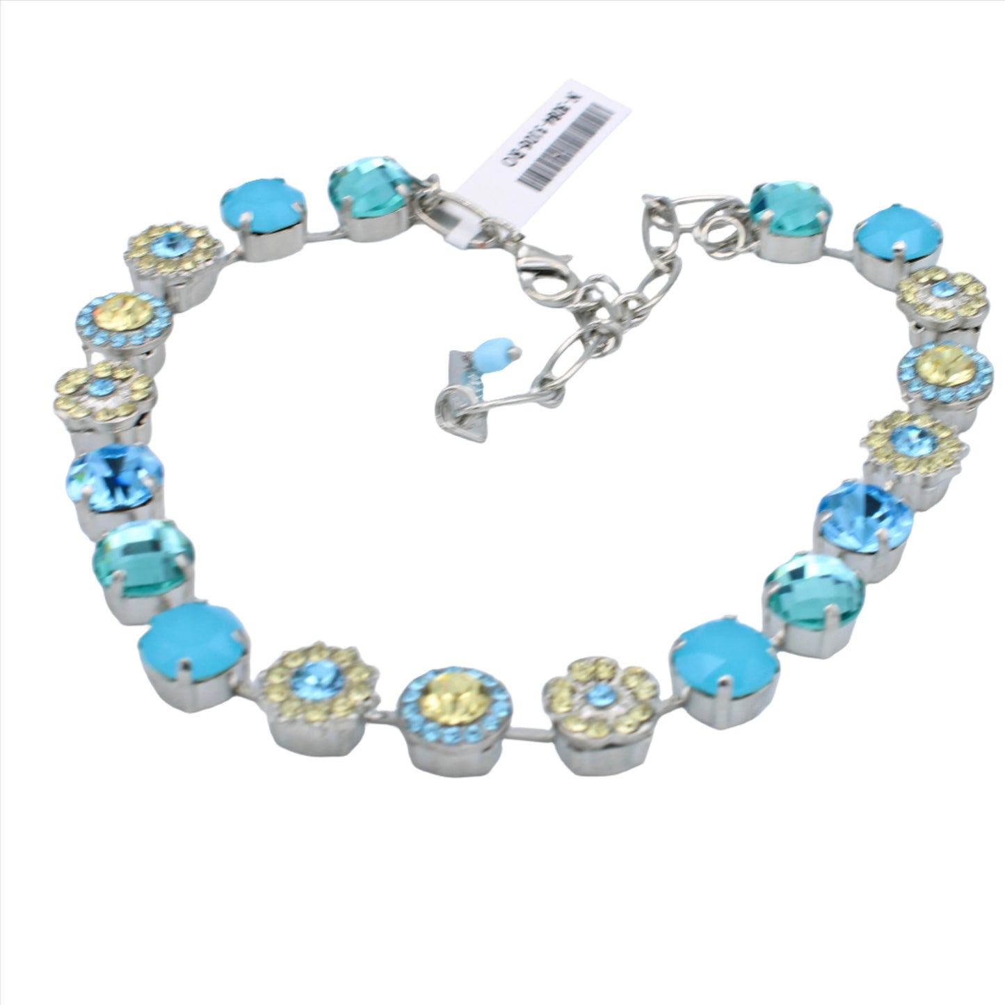 Aqua Vista Collection Large Rosette Necklace