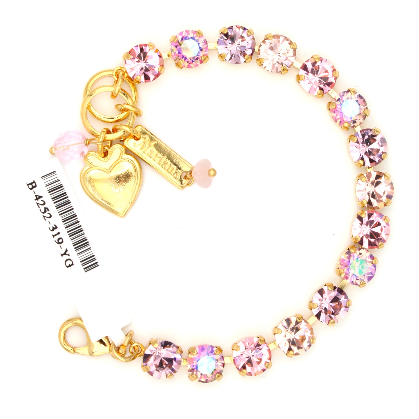 Pink Flamingo Collection Must Have Everyday Bracelet in Yellow Gold