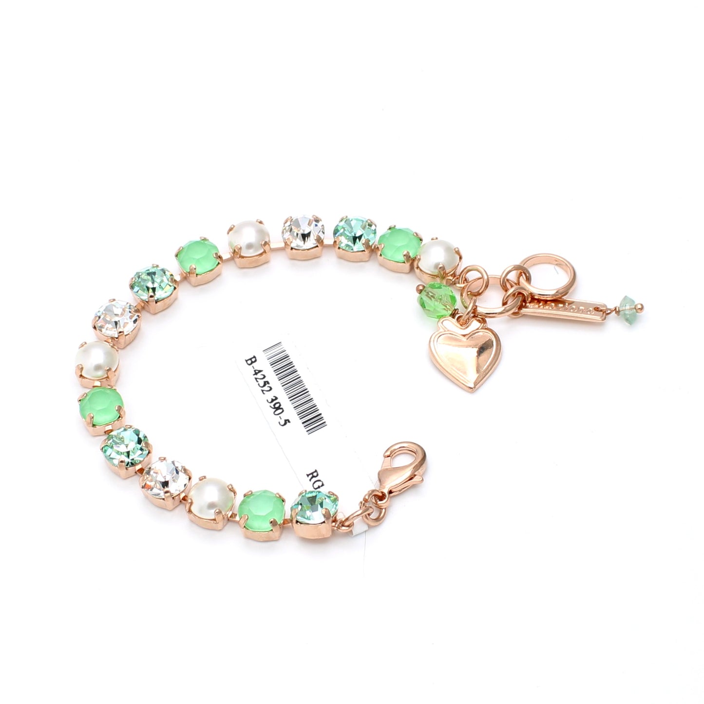 Malibu Mint Medium Everyday Bracelet in Rose Gold