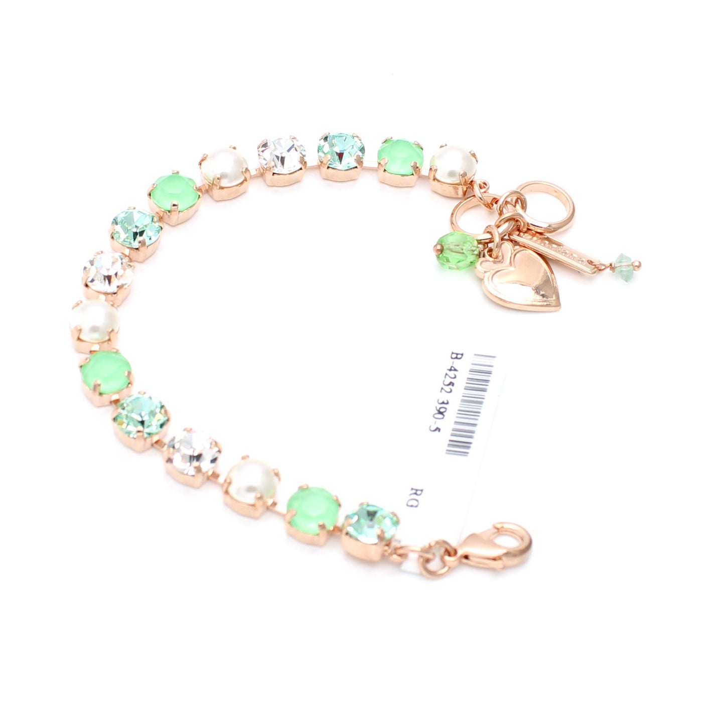 Malibu Mint Medium Everyday Bracelet in Rose Gold