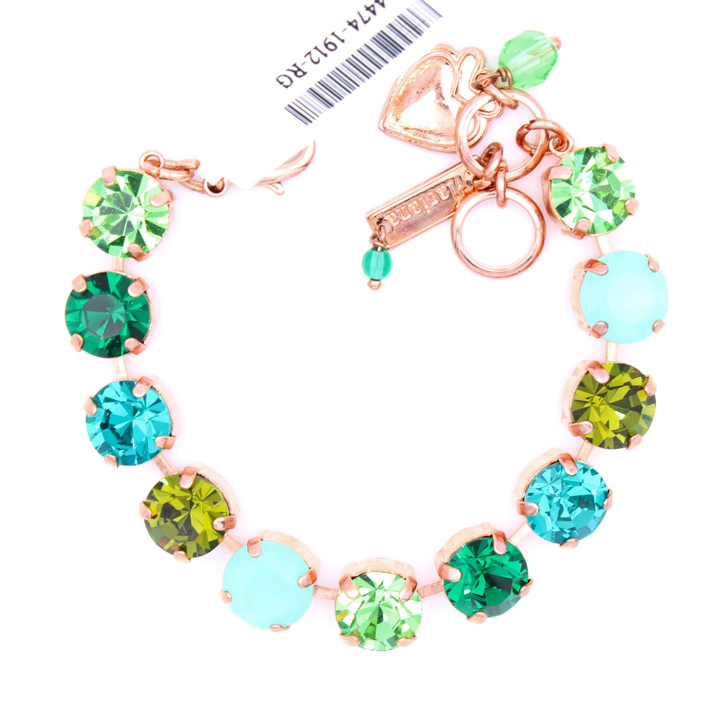 Ivy Collection Large Everyday Bracelet in Rose Gold