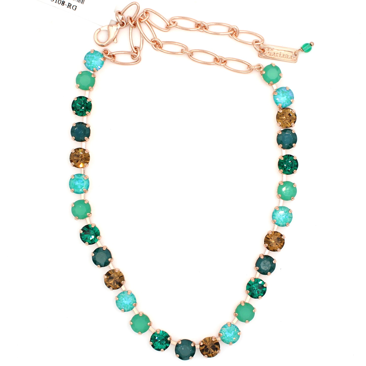 Deep Forest Collection Medium Everyday Necklace in Rose Gold