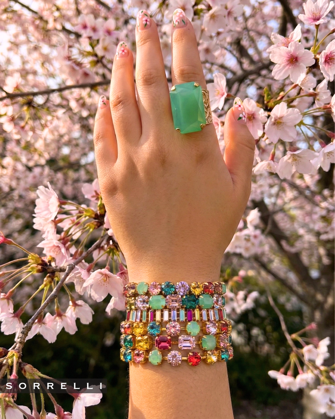 Bianca Tennis Bracelet in Candy Pop By Sorrelli
