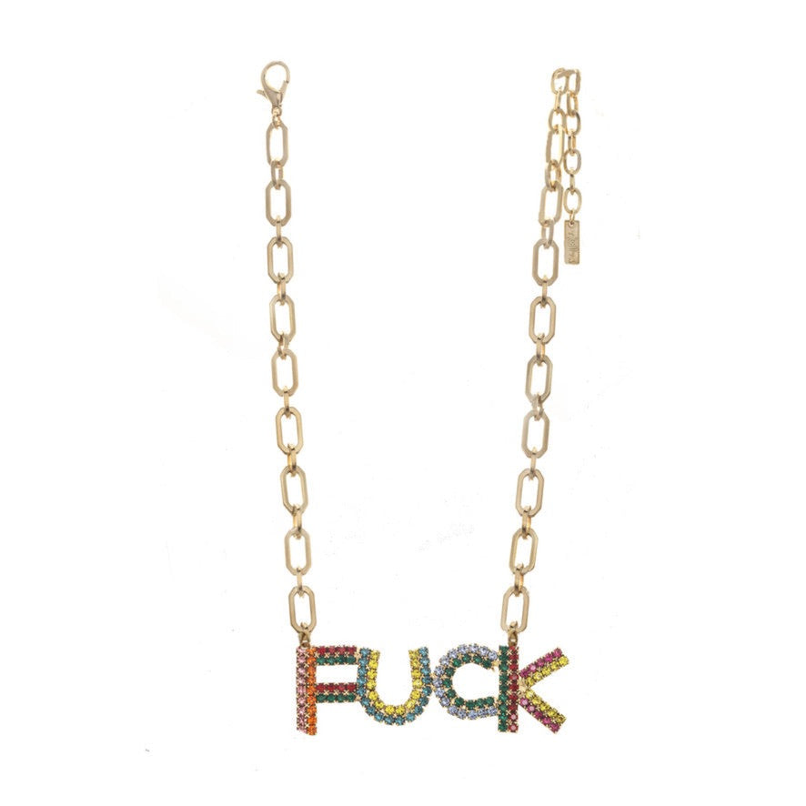 FU FU FUCK Necklace