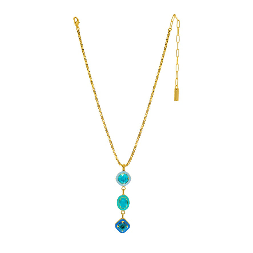 Dakota Blue Pendant Necklace by Tova