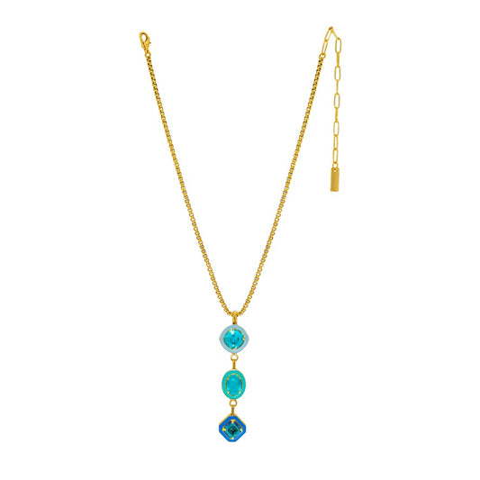 Dakota Blue Pendant Necklace by Tova