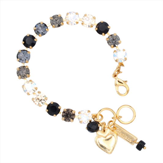 Black Orchid Collection Medium Everyday Bracelet in Gold