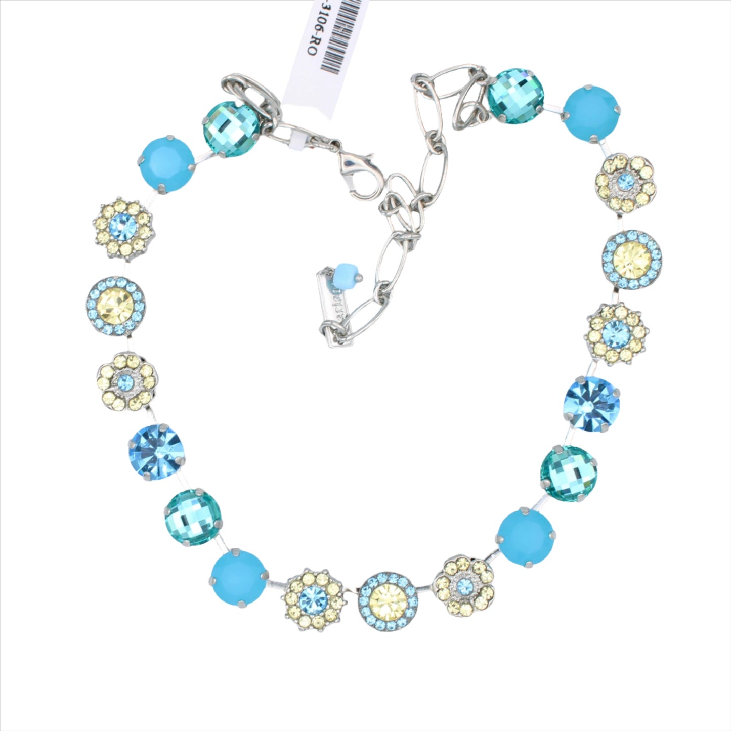 Aqua Vista Collection Large Rosette Necklace