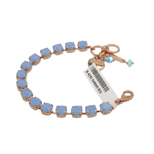 Air Blue Opal Medium Bracelet in Rose Gold