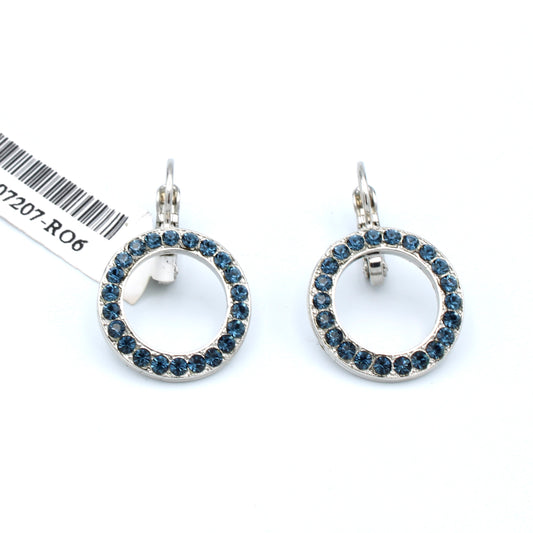 Montana Blue Open Circle Earrings