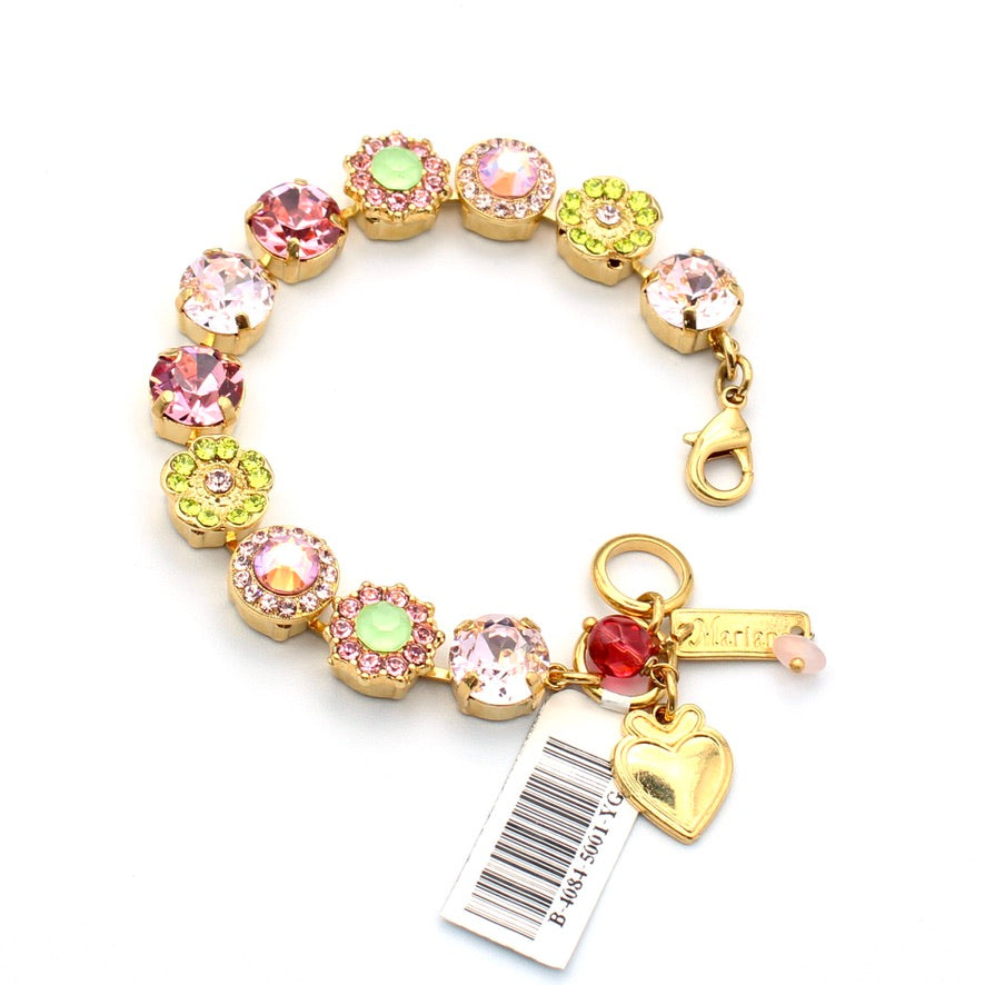 Parasol Collection Large Rosette Bracelet in Gold