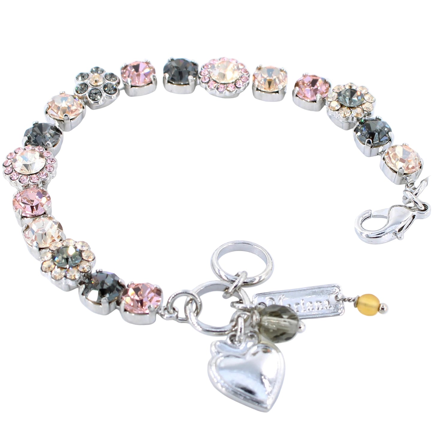 Champagne Kisses Collection Medium Blossom Bracelet in Rose Gold