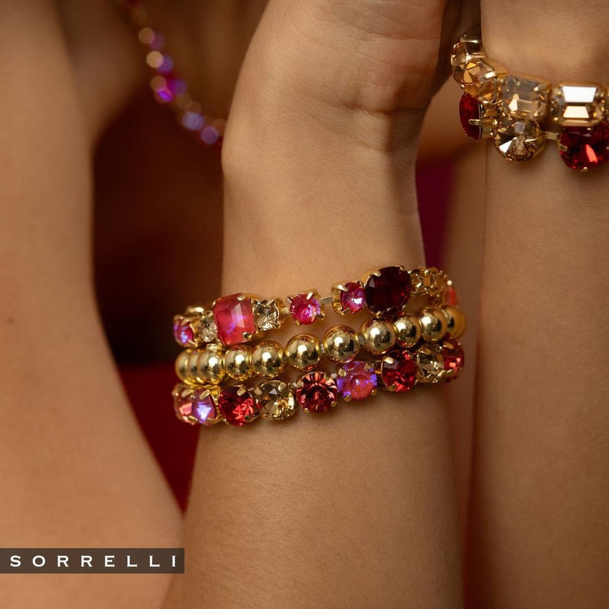 Bevy Tennis Bracelet in Red Carpet by Sorrelli