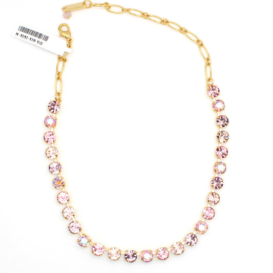 Pink Flamingo Must Have Everyday Necklace in Yellow Gold - MaryTyke's