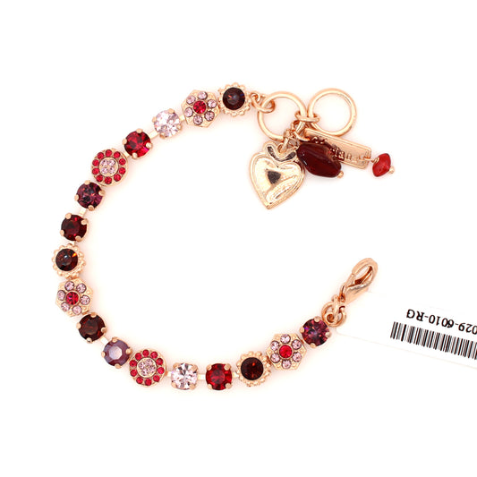 Cranberry Crush Small Elemental Bracelet in Rose Gold