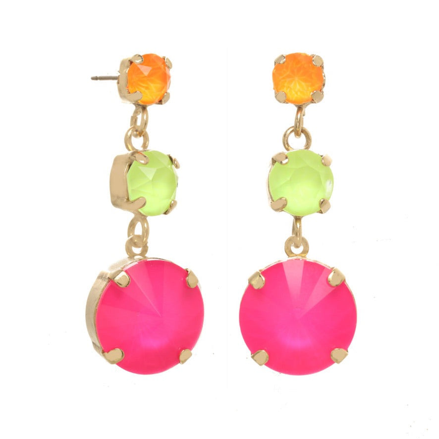 Torin Earrings in Electrics Multi - MaryTyke's