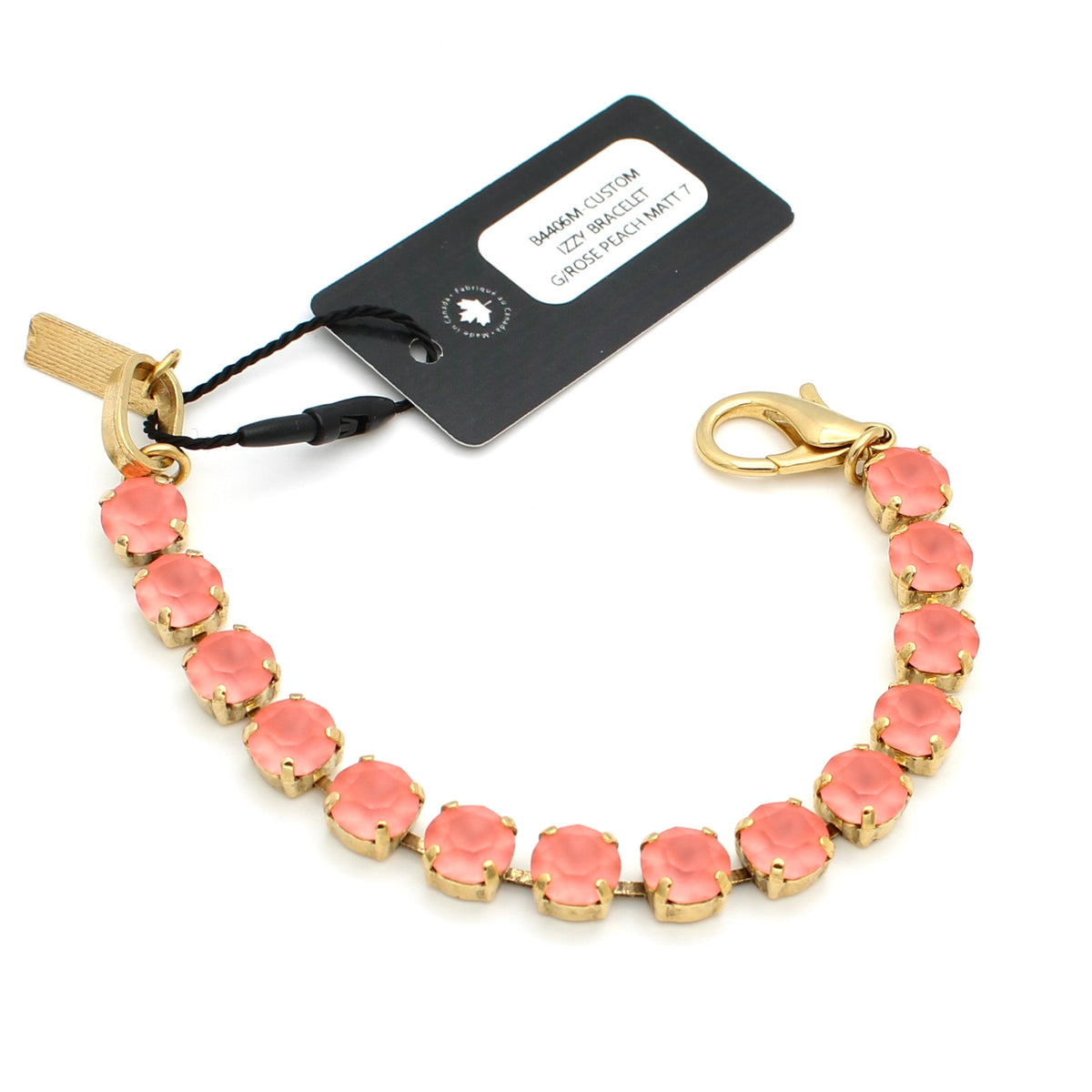 Izzy Bracelet in Rose Peach Matte
