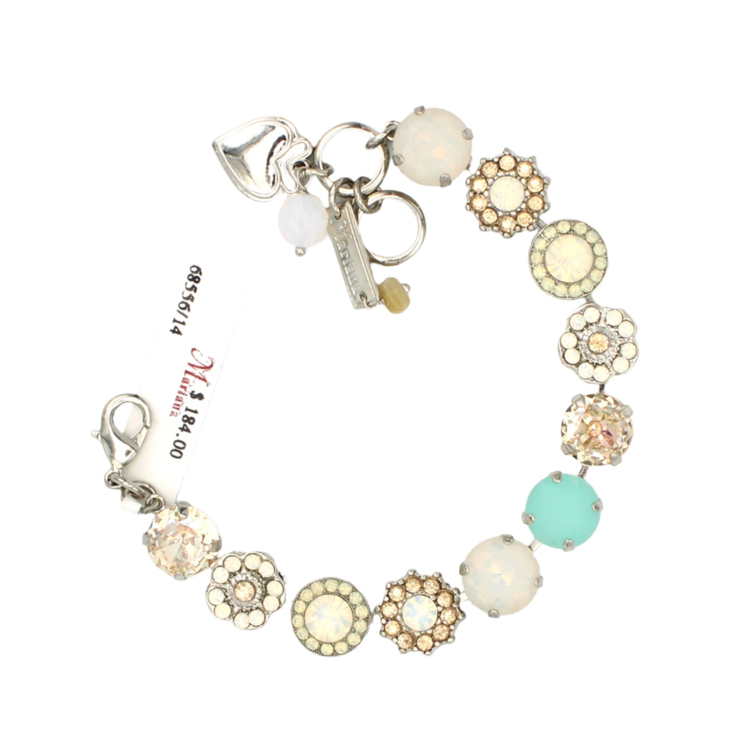 Seaglass Rosette Bracelet