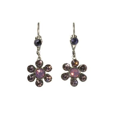 Happy Flower Earrings in Violet Eyes by Sorrelli