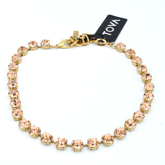 Peach Trently Necklace in Gold