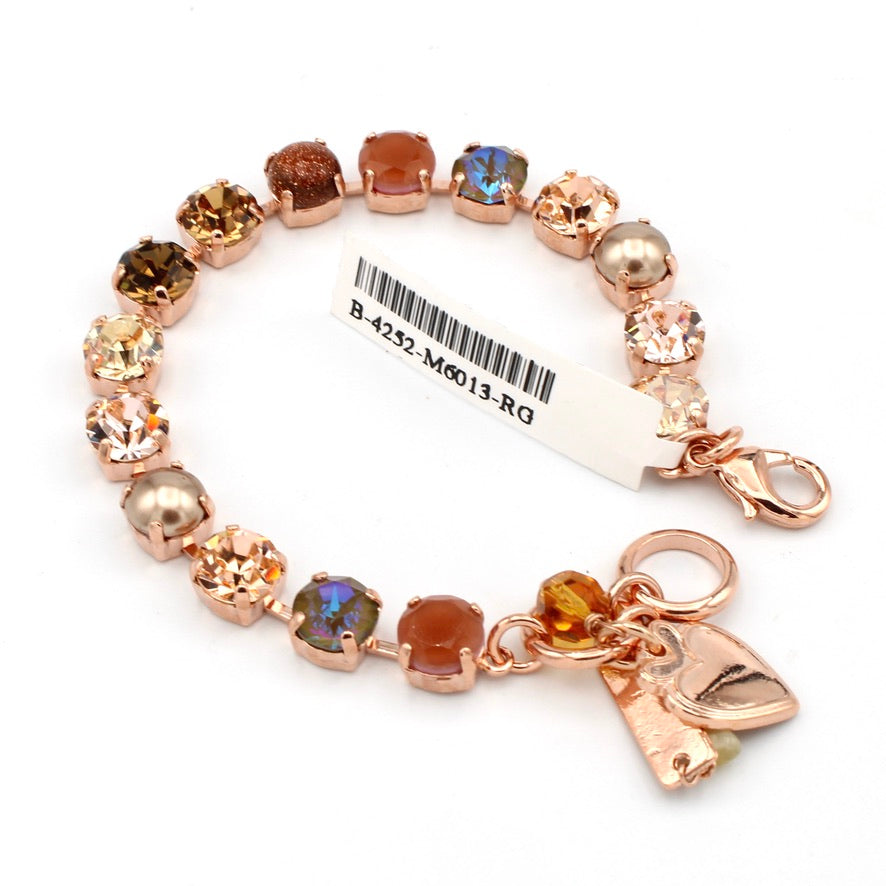 Amaretto Medium Everyday Bracelet in Rose Gold