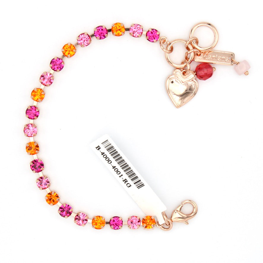 Bougainvillea Collection Petite Everyday Bracelet in Rose Gold