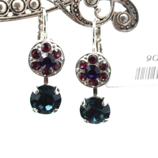 Happy Hour Medium Earrings in Rhodium