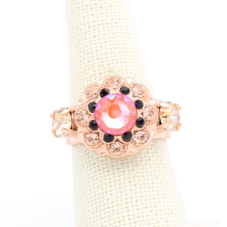 Magic Collection Cluster Ring in Rose Gold