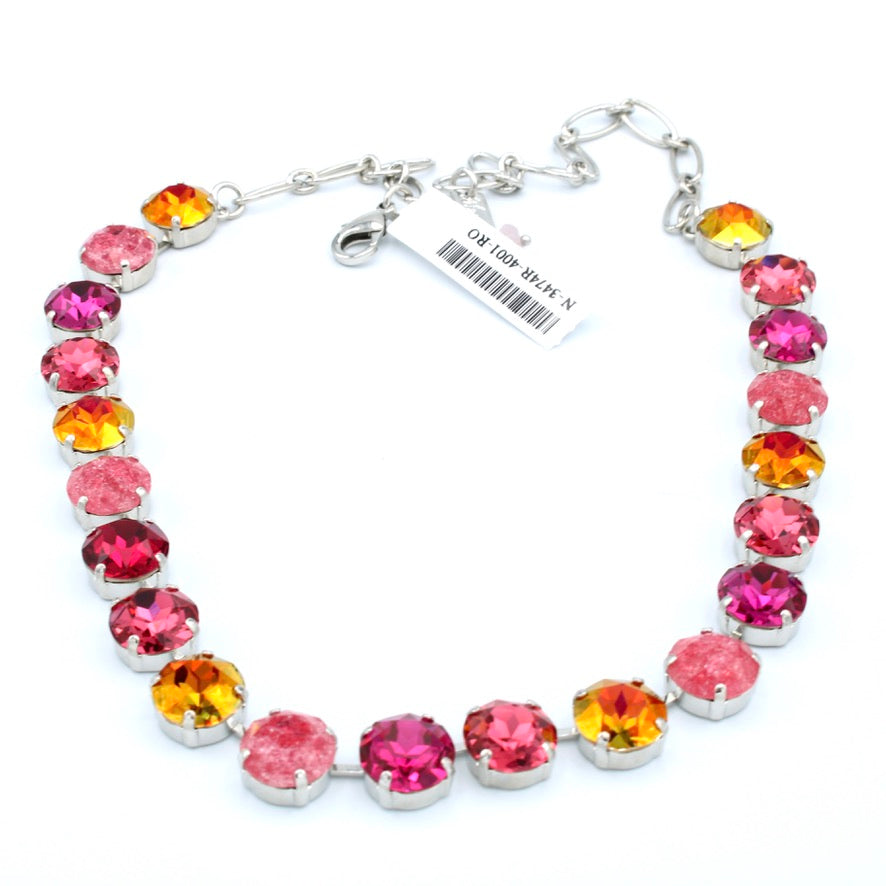 Bougainvillea Collection Large Round Everyday Necklace