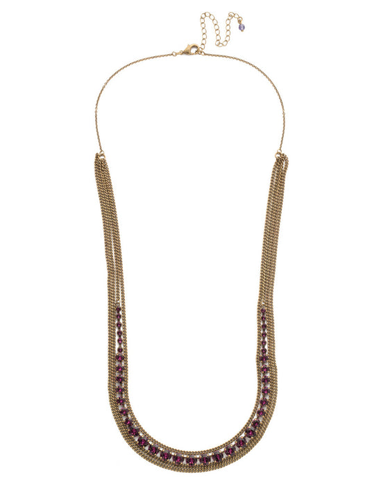 Layer It On Multi-Strand Layered Necklace by Sorrelli in Antique Gold
