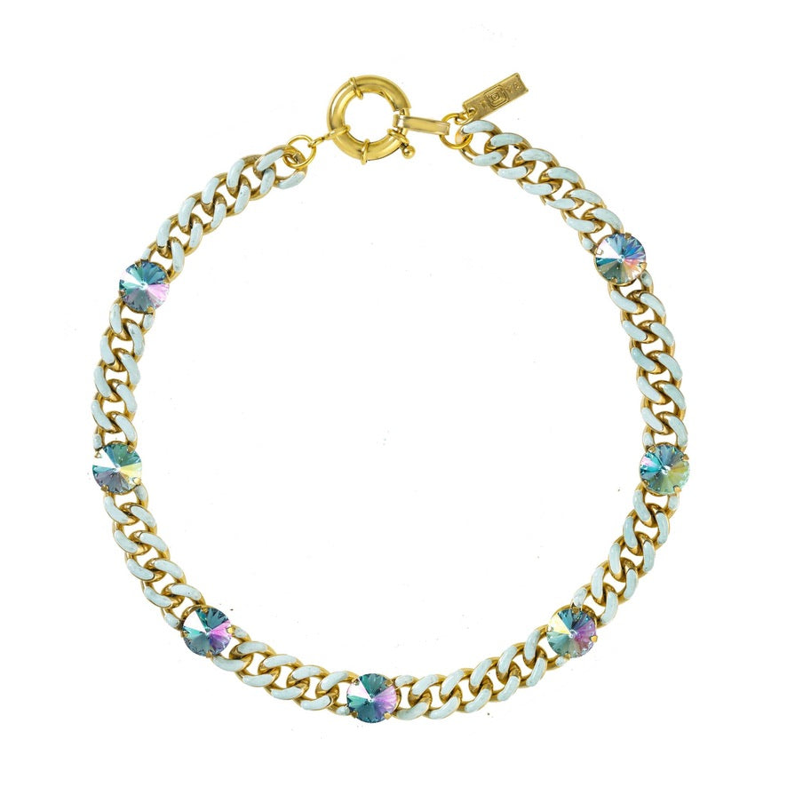 Galileu Necklace in Light Blue