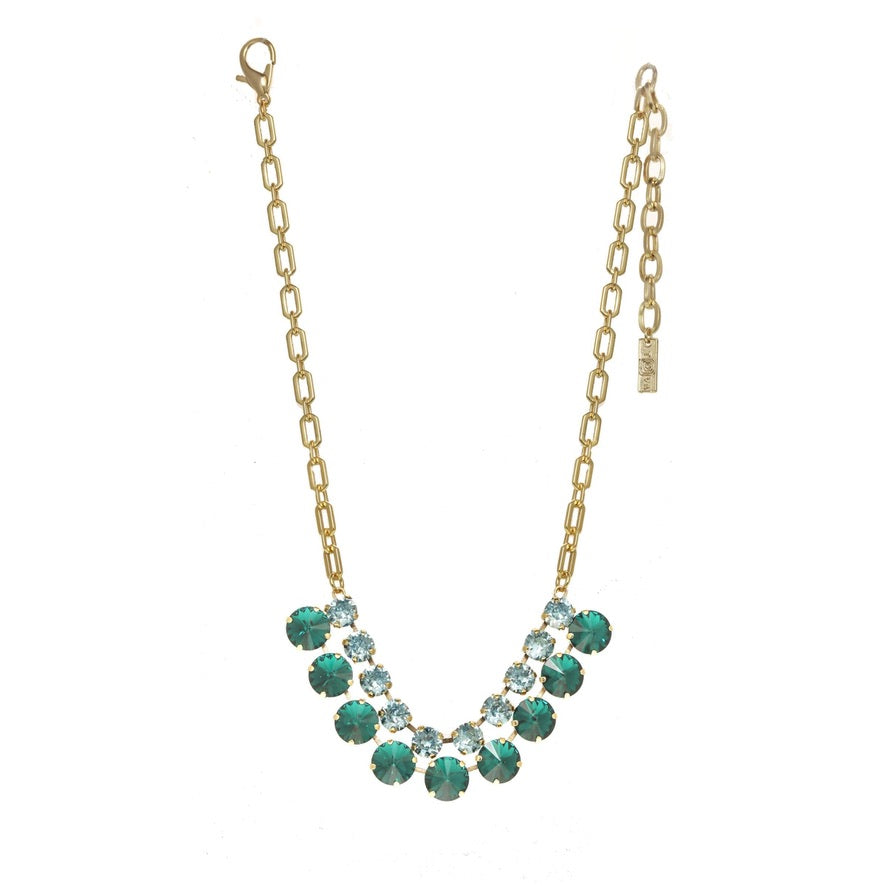 Vivica Necklace in Emerald