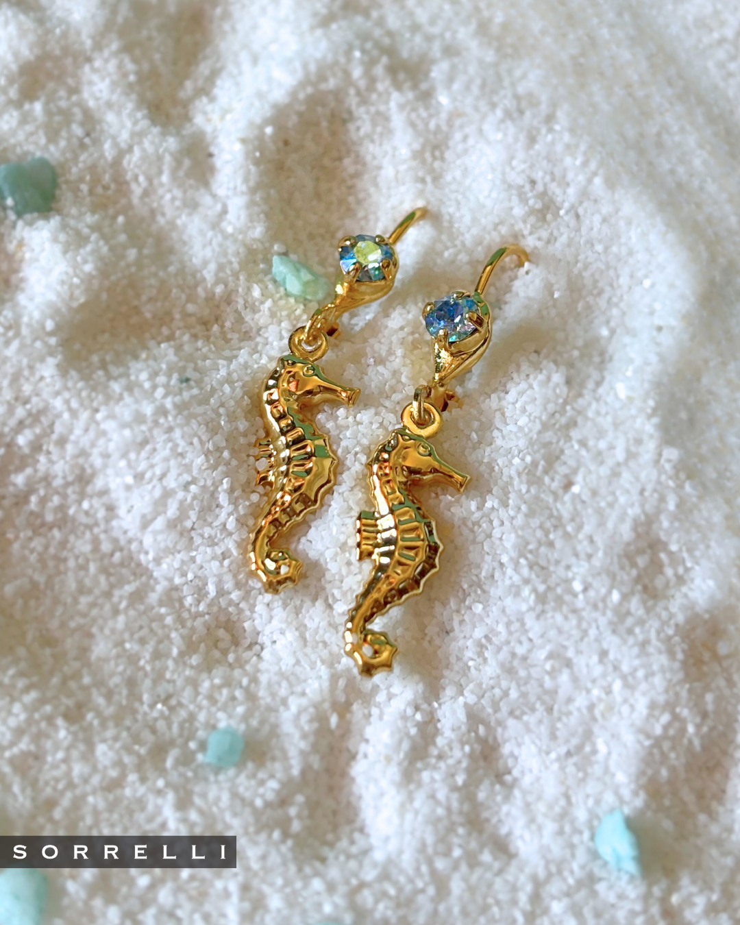 Coastal Dreams Seahorse Earrings by Sorrelli