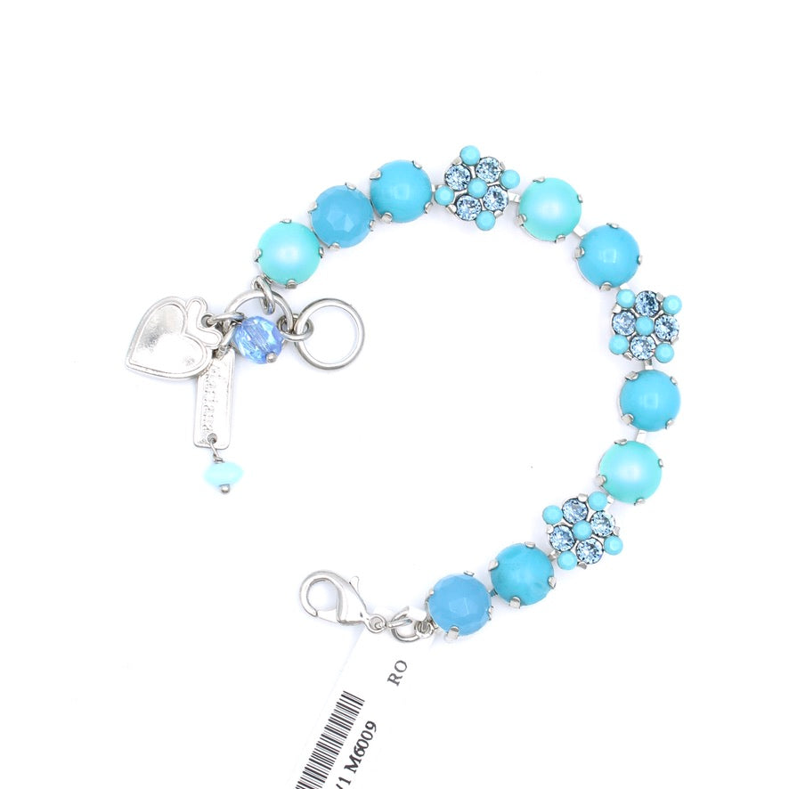 Crystal Blue Large 10MM Bracelet