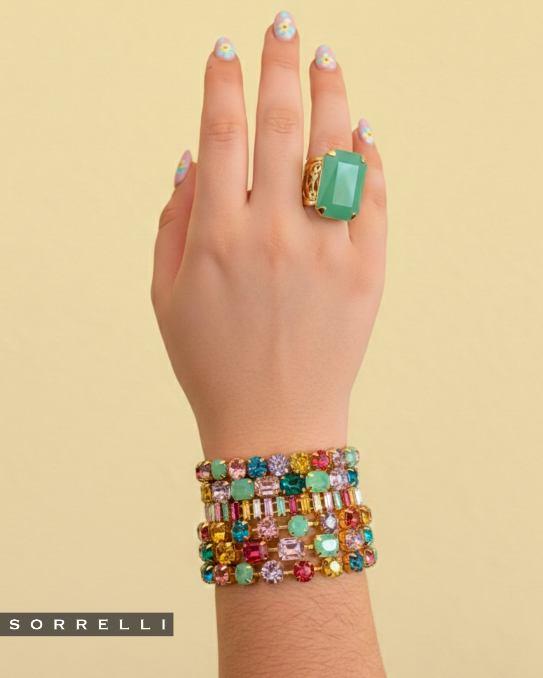 Bianca Tennis Bracelet in Candy Pop By Sorrelli