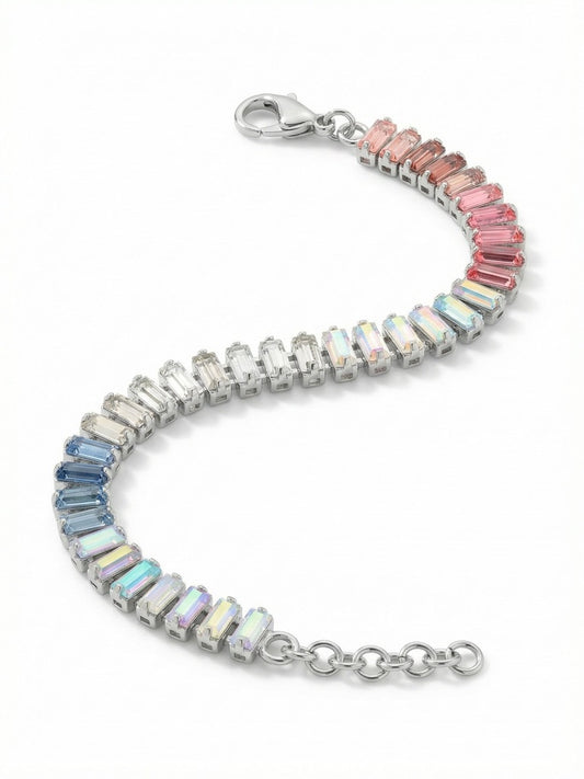 Bianca Tennis Bracelet in Peony Breeze by Sorrelli