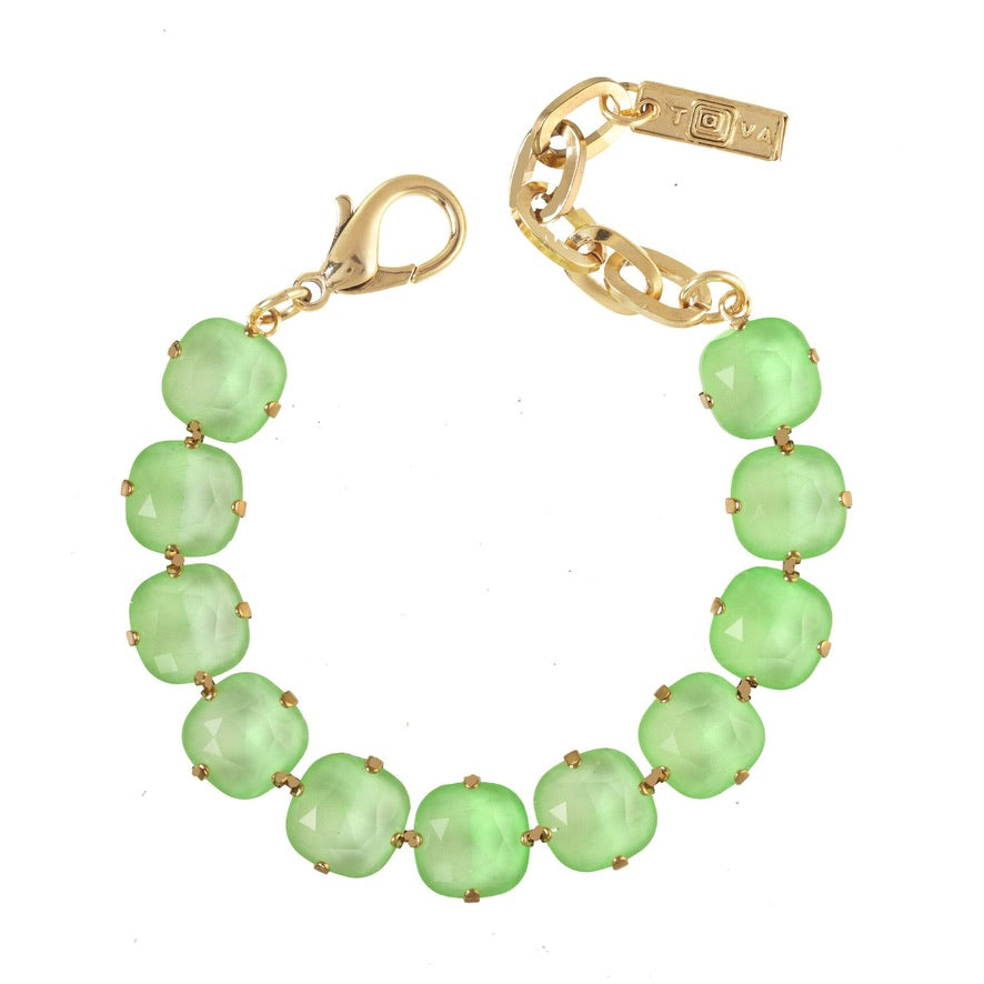 Indra Bracelet in Electric Green - MaryTyke's