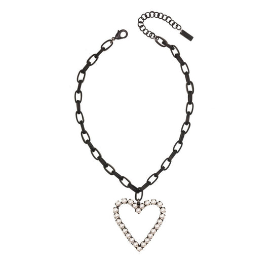 Pearl Heart Necklace