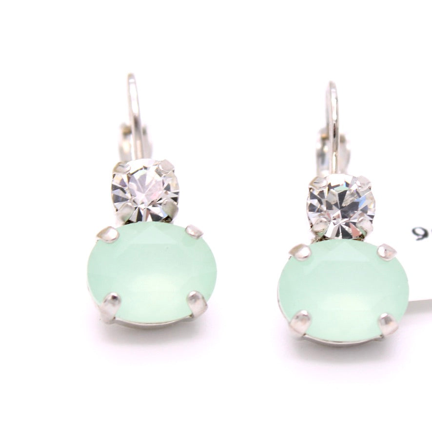 Malibu Mint Collection Oval Earrings